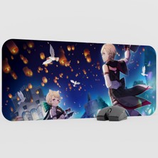 mousepad bastir Lyney Genshin Impact Anime Oyuncu V2 - 70X30 Xl Gaming Mouse Pad Fare Altlığı