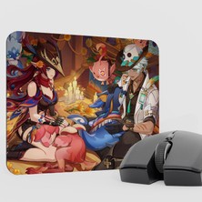 mousepad bastir Ifa Genshin Impact Anime Oyuncu V2 - 22X18 Gaming Mouse Pad Fare Altlığı