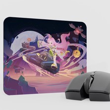 mousepad bastir Aino Genshin Impact Anime Oyuncu V3 - 22X18 Gaming Mouse Pad Fare Altlığı