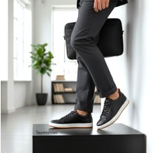 Turuncu Taban Siyah Sneaker