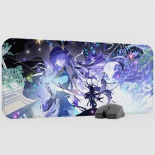 mousepad bastir Lauma Genshin Impact Anime Oyuncu V5 - 70X30 Xl Gaming Mouse Pad Fare Altlığı