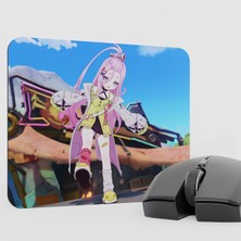 mousepad bastir Aino Genshin Impact Anime Oyuncu V5 - 22X18 Gaming Mouse Pad Fare Altlığı