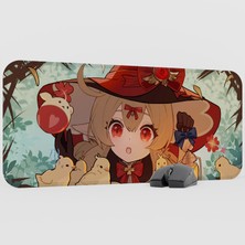 mousepad bastir Klee Genshin Impact Anime Oyuncu V5 - 70X30 Xl Gaming Mouse Pad Fare Altlığı