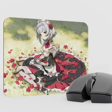 mousepad bastir Noelle Genshin Impact Anime Oyuncu V5 - 22X18 Gaming Mouse Pad Fare Altlığı