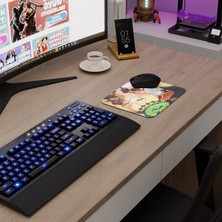 mousepad bastir Emilie Genshin Impact Anime Oyuncu V4 - 22X18 Gaming Mouse Pad Fare Altlığı