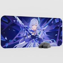 mousepad bastir Skirk Genshin Impact Anime Oyuncu V1 - 70X30 Xl Gaming Mouse Pad Fare Altlığı