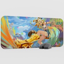 mousepad bastir Xilonen Genshin Impact Anime Oyuncu V3 - 70X30 Xl Gaming Mouse Pad Fare Altlığı