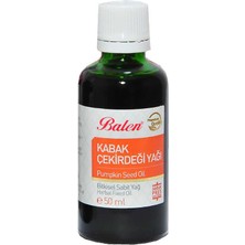 Indispensablely Kabak Çekirdeği Yağı Soğuk Pres 50 ml Cam Şişe