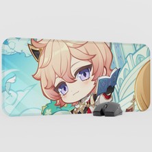 mousepad bastir Dahlia Genshin Impact Anime Oyuncu V2 - 70X30 Xl Gaming Mouse Pad Fare Altlığı