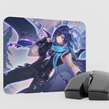 mousepad bastir Ororon Genshin Impact Anime Oyuncu V1 - 22X18 Gaming Mouse Pad Fare Altlığı