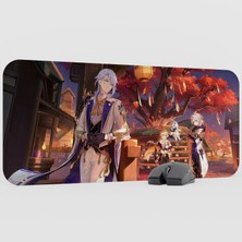 mousepad bastir Ayato Genshin Impact Anime Oyuncu V2 - 70X30 Xl Gaming Mouse Pad Fare Altlığı