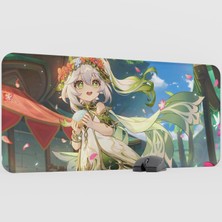 mousepad bastir Nahida Genshin Impact Anime Oyuncu V5 - 90X40 Xxl Gaming Mouse Pad Fare Altlığı