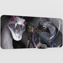 mousepad bastir Baizhu Genshin Impact Anime Oyuncu V3 - 90X40 Xxl Gaming Mouse Pad Fare Altlığı