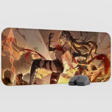 mousepad bastir Dehya Genshin Impact Anime Oyuncu V4 - 70X30 Xl Gaming Mouse Pad Fare Altlığı