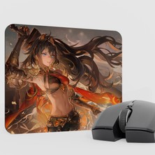 mousepad bastir Dehya Genshin Impact Anime Oyuncu V5 - 22X18 Gaming Mouse Pad Fare Altlığı