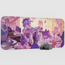 mousepad bastir Yumemizuki Mizuki Genshin Impact Anime Oyuncu V5 - 70X30 Xl Gaming Mouse Pad Fare Altlığı