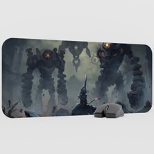 mousepad bastir Noelle Genshin Impact Anime Oyuncu V1 - 70X30 Xl Gaming Mouse Pad Fare Altlığı