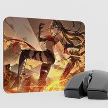 mousepad bastir Dehya Genshin Impact Anime Oyuncu V4 - 22X18 Gaming Mouse Pad Fare Altlığı
