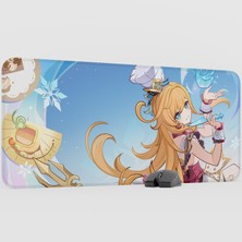 mousepad bastir Escoffier Genshin Impact Anime Oyuncu V4 - 90X40 Xxl Gaming Mouse Pad Fare Altlığı
