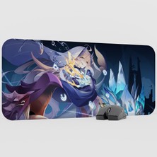 mousepad bastir Kokomi Genshin Impact Anime Oyuncu V5 - 70X30 Xl Gaming Mouse Pad Fare Altlığı