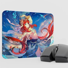mousepad bastir Nilou Genshin Impact Anime Oyuncu V4 - 22X18 Gaming Mouse Pad Fare Altlığı