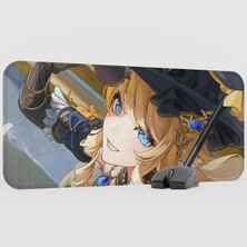 mousepad bastir Navia Genshin Impact Anime Oyuncu V1 - 70X30 Xl Gaming Mouse Pad Fare Altlığı