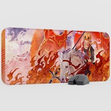 mousepad bastir Thoma Genshin Impact Anime Oyuncu V3 - 70X30 Xl Gaming Mouse Pad Fare Altlığı
