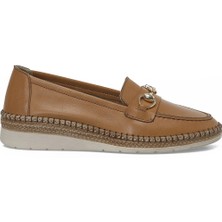 Polaris 5 Nokta 104032.Z6FX Taba Kadın Loafer