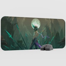 mousepad bastir Xiao Genshin Impact Anime Oyuncu V5 - 70X30 Xl Gaming Mouse Pad Fare Altlığı