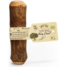 Indispensablely Doğal Zeytin Ağacı Çiğnenebilen Köpek Oyuncağı Xl 20X4 cm 35 kg