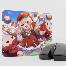 mousepad bastir Klee Genshin Impact Anime Oyuncu V3 - 22X18 Gaming Mouse Pad Fare Altlığı