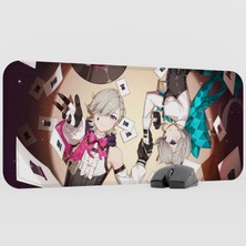 mousepad bastir Lyney Genshin Impact Anime Oyuncu V5 - 70X30 Xl Gaming Mouse Pad Fare Altlığı