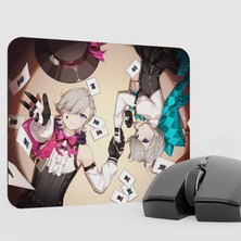 mousepad bastir Lyney Genshin Impact Anime Oyuncu V5 - 22X18 Gaming Mouse Pad Fare Altlığı
