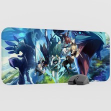 mousepad bastir Venti Genshin Impact Anime Oyuncu V5 - 70X30 Xl Gaming Mouse Pad Fare Altlığı