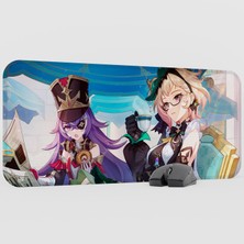 mousepad bastir Emilie Genshin Impact Anime Oyuncu V3 - 70X30 Xl Gaming Mouse Pad Fare Altlığı