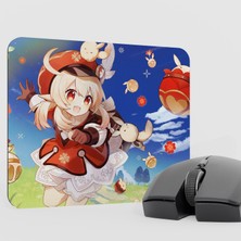mousepad bastir Klee Genshin Impact Anime Oyuncu V1 - 22X18 Gaming Mouse Pad Fare Altlığı