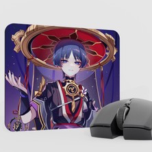 mousepad bastir Wanderer Genshin Impact Anime Oyuncu V1 - 22X18 Gaming Mouse Pad Fare Altlığı
