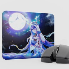 mousepad bastir Lauma Genshin Impact Anime Oyuncu V3 - 22X18 Gaming Mouse Pad Fare Altlığı