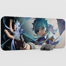 mousepad bastir Kaeya Genshin Impact Anime Oyuncu V2 - 70X30 Xl Gaming Mouse Pad Fare Altlığı