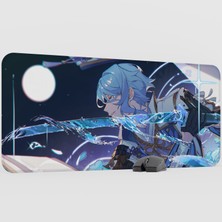 mousepad bastir Ayato Genshin Impact Anime Oyuncu V4 - 90X40 Xxl Gaming Mouse Pad Fare Altlığı