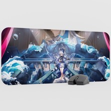 mousepad bastir Furina Genshin Impact Anime Oyuncu V1 - 70X30 Xl Gaming Mouse Pad Fare Altlığı