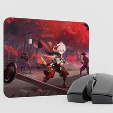 mousepad bastir Kazuha Genshin Impact Anime Oyuncu V1 - 22X18 Gaming Mouse Pad Fare Altlığı