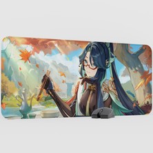 mousepad bastir Xianyun Genshin Impact Anime Oyuncu V5 - 90X40 Xxl Gaming Mouse Pad Fare Altlığı
