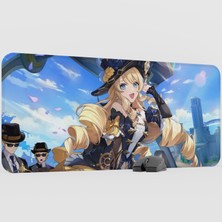 mousepad bastir Navia Genshin Impact Anime Oyuncu V5 - 90X40 Xxl Gaming Mouse Pad Fare Altlığı