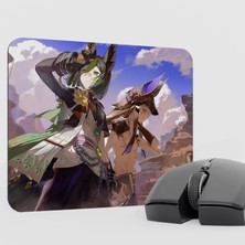 mousepad bastir Tighnari Genshin Impact Anime Oyuncu V5 - 22X18 Gaming Mouse Pad Fare Altlığı