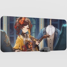 mousepad bastir Chiori Genshin Impact Anime Oyuncu V1 - 90X40 Xxl Gaming Mouse Pad Fare Altlığı