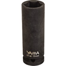 Yama YAHLU3808 3/8’’ 8mm Crmo Uzun Metrik Lokma