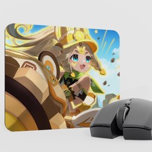 mousepad bastir Kachina Genshin Impact Anime Oyuncu V3 - 22X18 Gaming Mouse Pad Fare Altlığı