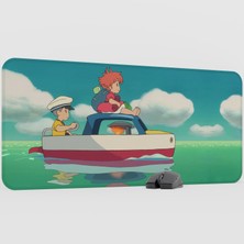 mousepad bastir Ponyo Anime Mousepad V5 - 90X40 Xxl Gaming Mouse Pad Fare Altlığı
