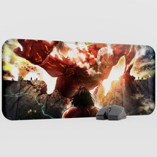 mousepad bastir Attack On Titan Anime Mousepad V5 - 70X30 Xl Gaming Mouse Pad Fare Altlığı